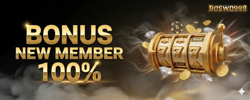 BONUS NEW MEMBER 100%